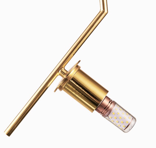 Подвесной светильник IC MAIHEMAI, диаметром 30 см, цвет золото