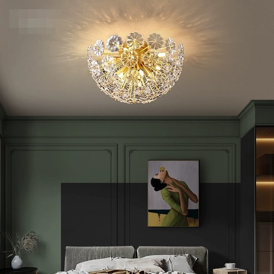 Люстра подвесная, медь, стекло, GUNER 50*27, металл, Е14.