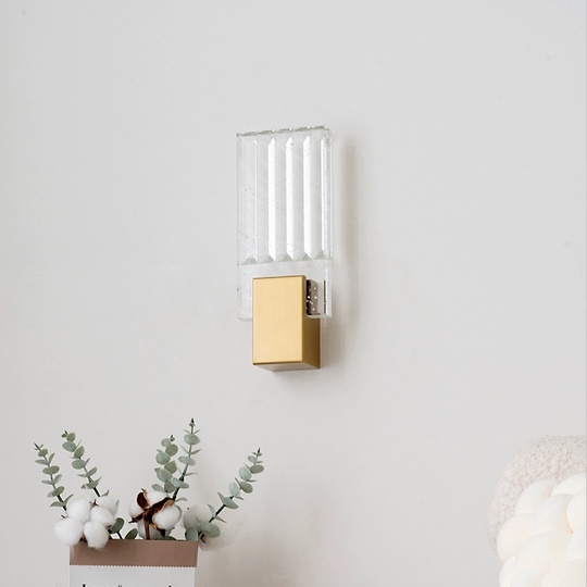 Настенный светильник ASOLLE, Бра, 11*28, бронза, медь, LED.