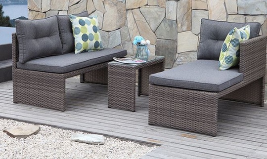 Диван из ротанга Guan Bo Xuan