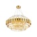 Люстра подвесная, бронза, хрусталь, MELINDA 100*40, металл, E14.