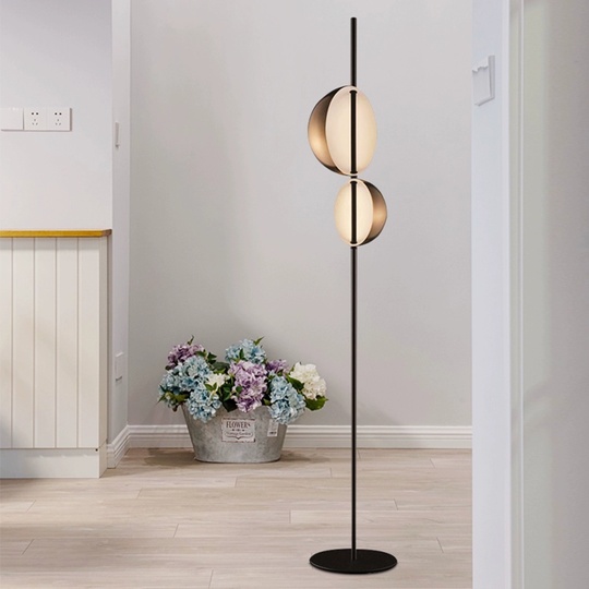 Торшер, черный, бронза, Duke 30*177, LED, металл