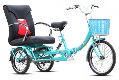 Велорикша Ricksaw китай, 165*60*100 см, 2 место, нагрузка 200 кг, вес 80 кг