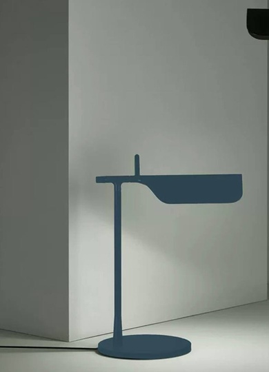 Настольная лампа AMALIA 30*40, синий, металл, G9.