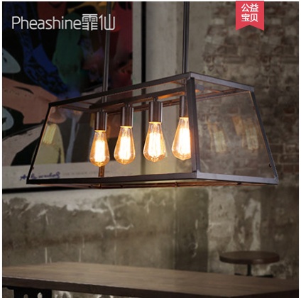 Люстра чердак ретро-бар