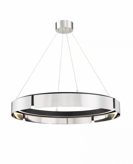 Светильник подвесной серебряный Elunra, металл, 80*15 см, светодиодная, LED