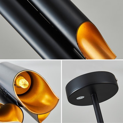 Дизайнерский светильник дизайнерский 14*74 см, без источника света, нержавеющая сталь, железо, алюминий