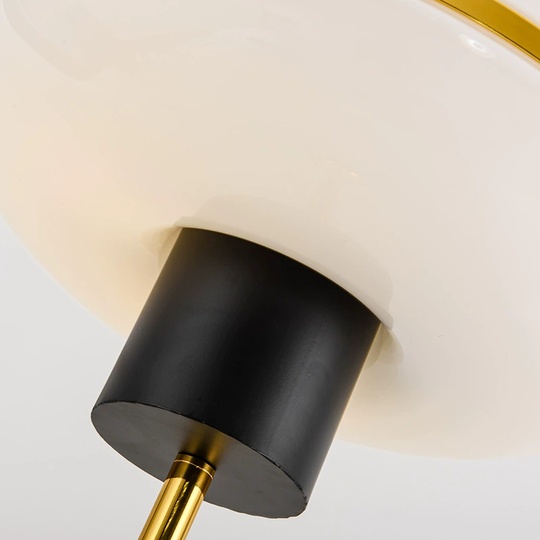 Торшер золото, белый, Modern, 45*45*165 см, LED, металл, 10 Вт