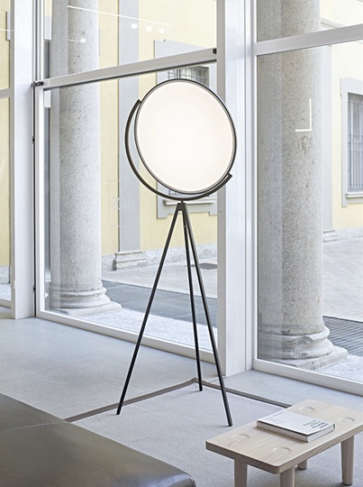 Напольный светильник черный SPIEGEL, LED, 30 Вт