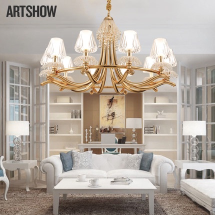 Дизайнерский светильник 70*56 см лампа накаливания, сплав, кристалл, китай