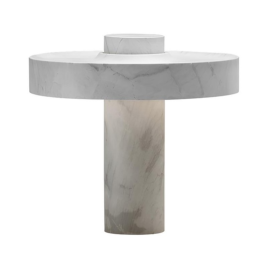 Настольная лампа мрамор MARBLE 36*39 см, светодиодная, имитация мрамора