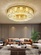 Люстра подвесная, золотой, кристалл, SOPHISTICATED 50*18, металл, LED.