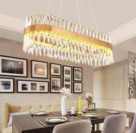 Люстра подвесная, медный, стекло, DRAMATIC 100*25, металл, LED.