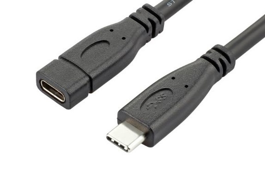 Кабель USB3.1 Type C M-F (1 м)