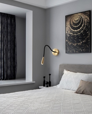 Настенный светильник (Бра) FLEXI MALANU, латунь, светодиодный