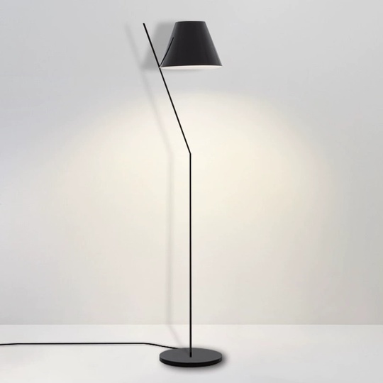 Торшер, черный, Luceo 30*155, светодиодный, Е27, металл, ПММА