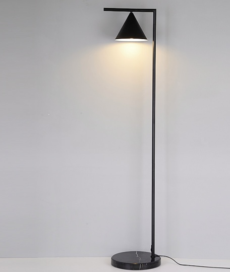 Напольный светильник черный CAPTAIN FLINT, LED, 24 Вт