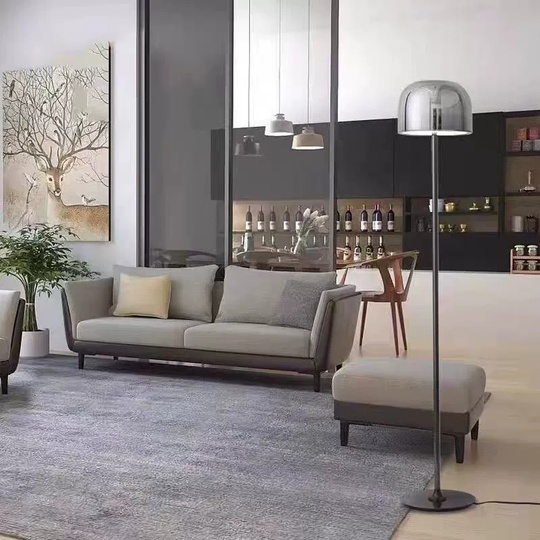 Торшер черный Elorix, 36*175 см, LED, металл, 10 Вт