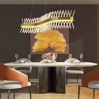 Люстра подвесная, медный, стекло, STYLISH 100*35, металл, LED.