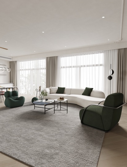 Кресло темно зеленое Serie up, 1 шт., 92х96х91 см