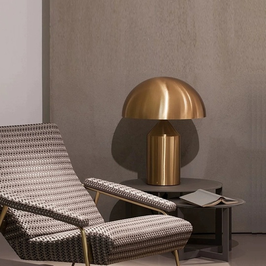 Настольная лампа ROBIN 52*35, золотой, металл.