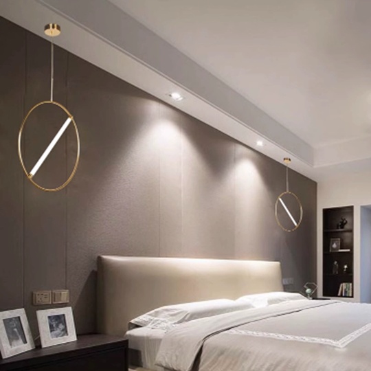 Светильник подвесной, бронза Elarion, металл, 35*150 см, светодиодная, LED