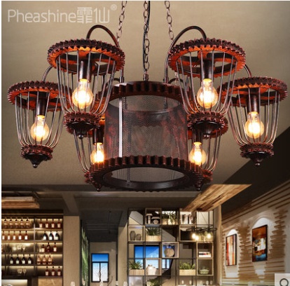 Дизайнерские светильник Aerquix 91*42 см, led, e14, железо, стекло, современный