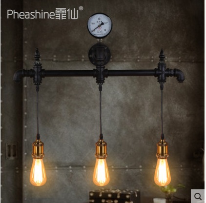 Люстра Retro loft промышленный