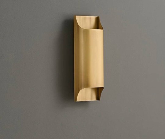 Настенный светильник, Бра, HORACE 10*30, медный, медь, G9.