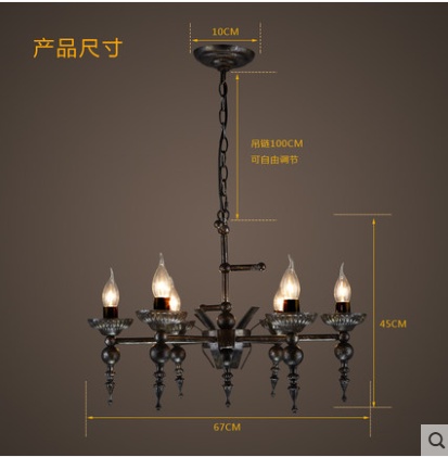 Дизайнерский светильник e27 67*45 см, подвесной, железо, металл