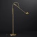 Торшер античная бронза Elvora, 84*160 см, G9, металл, 10 Вт