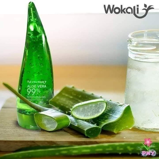 Гель универсальный Wokali 99% aloe vera, 160 мл