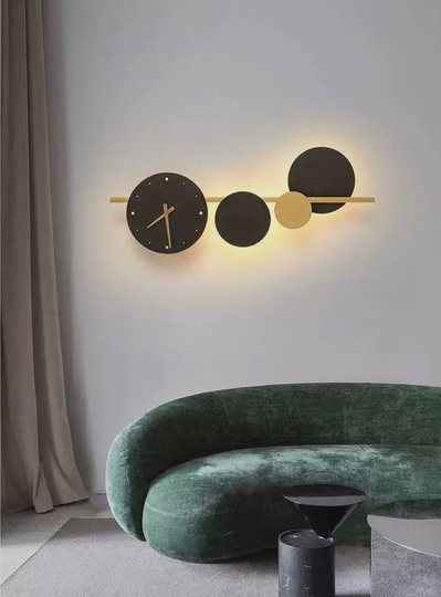 Настенный светильник, Бра, GARY 29*71, песочно-черный, медный, металл, LED.