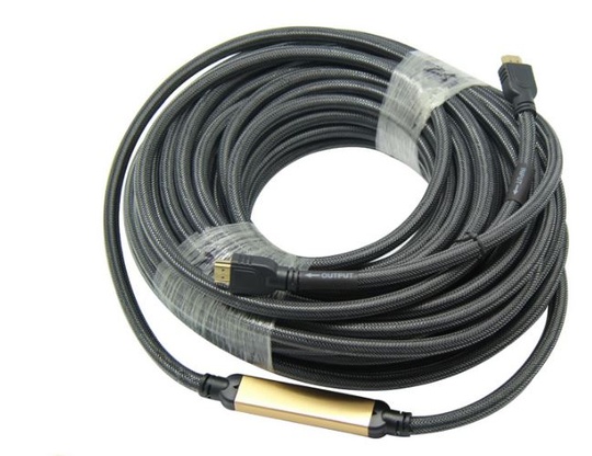 HDMI кабель 2.0 Male (50м) с усилителем