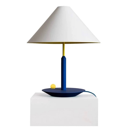 Настольная лампа TRIANGLE 41*53, синий, металл