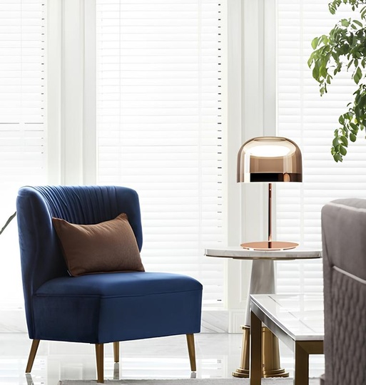 Настольная лампа Equatore, 42.5*24 см, розовая