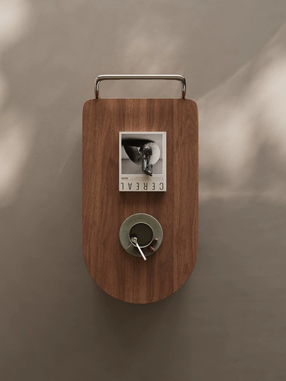 Передвижной дизайнерский барный стол Weipat в итальянском исполнении, на колесиках, 75х40х55 см