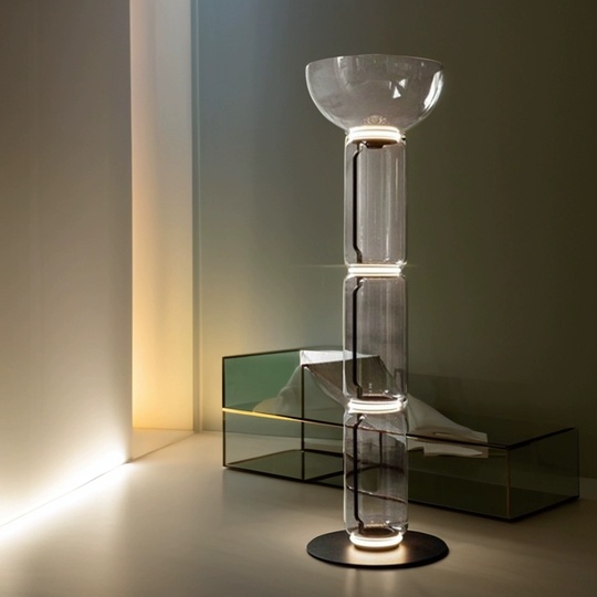 Торшер черный Elvoro, 40*40*117 см, LED, металл, 20 Вт