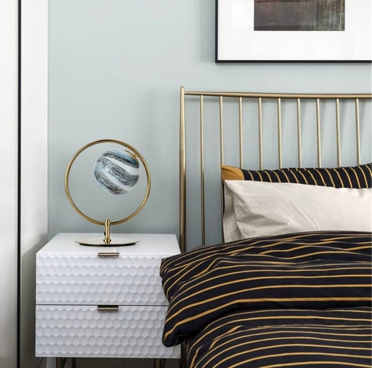 Настольная лампа LORD 41*48, шампанское золото, металл.