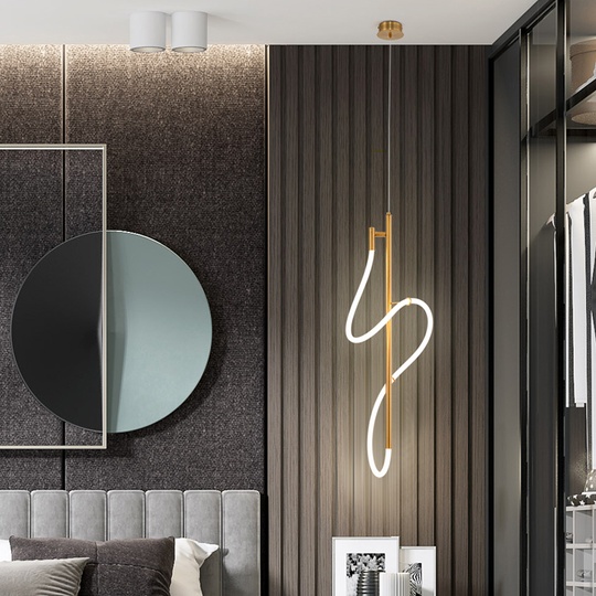 Подвесной светильник MAI HE MAI бронза, 110*40 см. ULTRA LINE, LED, 25 Вт