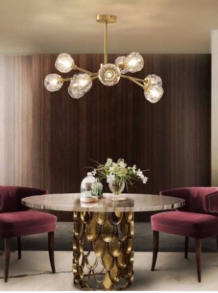 Дизайнерский светильник 40*90 см лампа накаливания, E14, медь, хрусталь