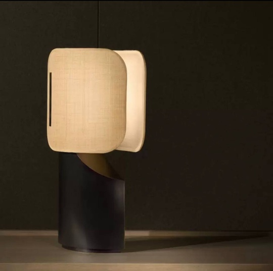 Настольная лампа STEM 13*52, черная, металл