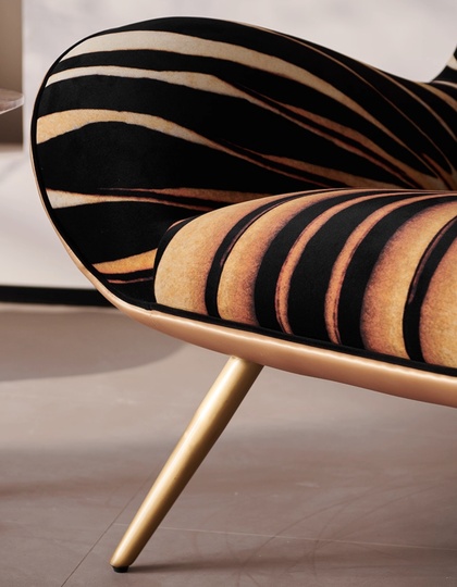 Кресло McKinley Milk Velvet Design, 82*104*92 см, ткань, не раскладное - итальянский стиль