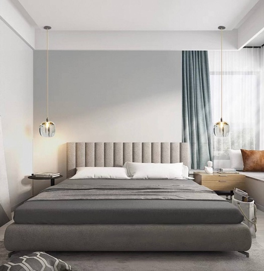 Светильник черный, дымчатый пепел, Alviox, металл, 13*15 см, G4