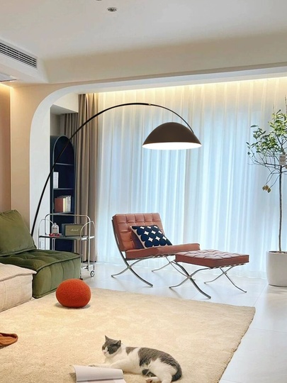 Торшер, черный, Palonna 220*170, светодиодный, E27, металл