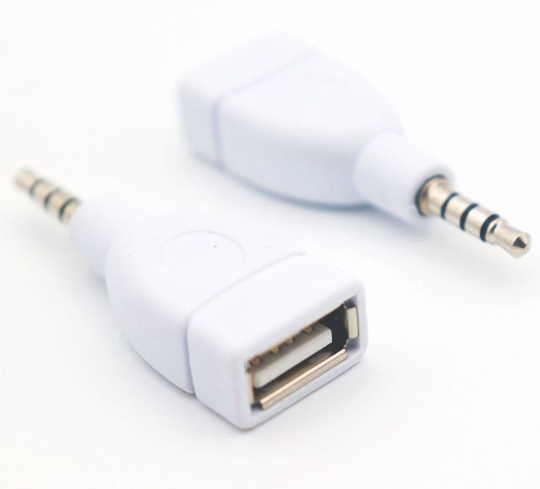 Аудио переходник USB 2.0 - 3.5 мм