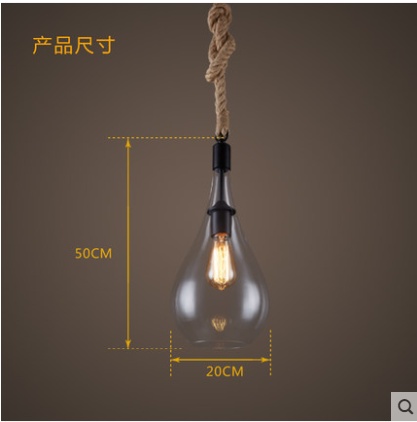 Дизайнерские светильник e14 железо, стекло, led, 20*50 см