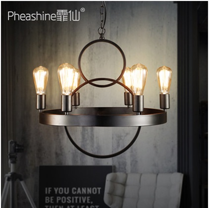 Люстра ностальгический бар интернет-кафе