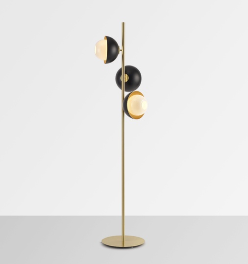 Напольный светильник золотой Future Lighting VeniceM - Urban Floor, G9, 10 Вт