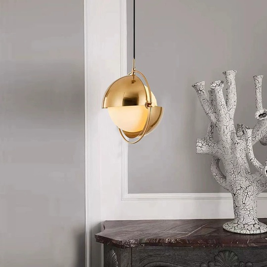 Люстра бронзовая Evoraquil, металл, 38*40 см, Е27